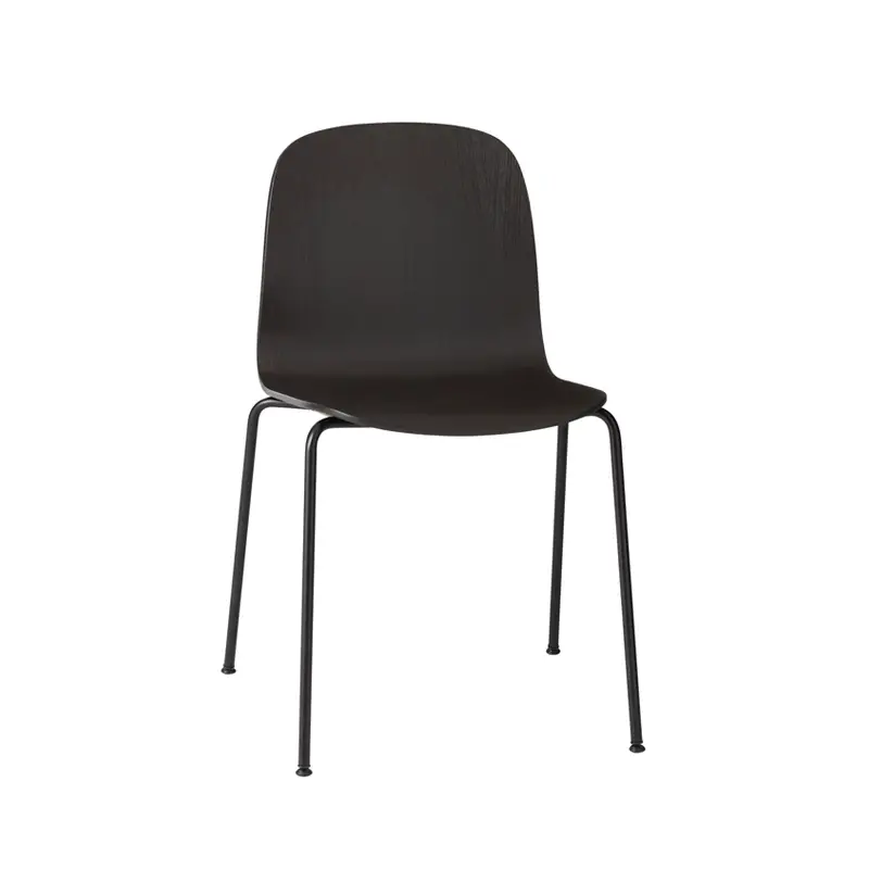 Quantité Limitée Chaise VISU 4 pieds acier NoirMUUTO