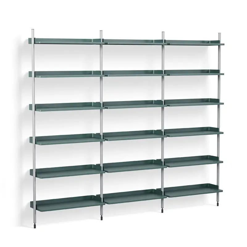 Etagère PIER SYSTEM 103 Bleu/ aluminiumHAY Super Prix