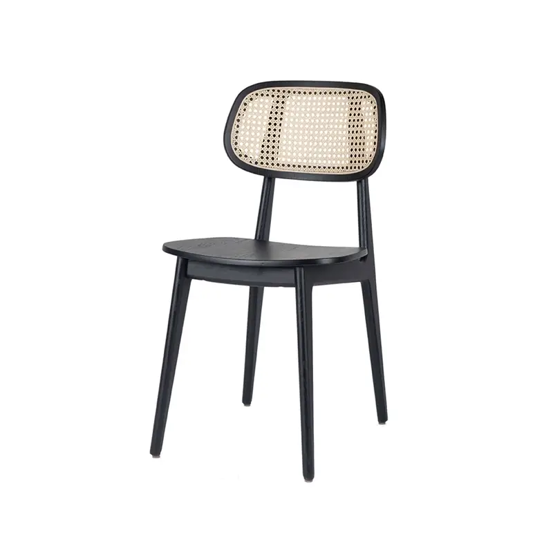Dining Chair TITUS wooden seat Black oakVINCENT SHEPPARD Certifié