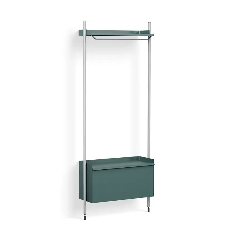 Affaire À Saisir Meuble de rangement PIER SYSTEM 1001 Bleu/ aluminiumHAY