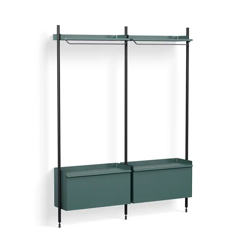 Meuble de rangement PIER SYSTEM 1002 Bleu/ noirHAY Prix Réduit