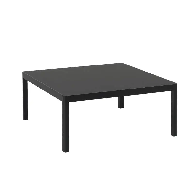 Coffee Table WORKSHOP TABLE 86x86 Lino black/ oak stained black MUUTO Nouveauté