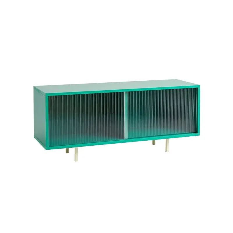 Retour Gratuit Storage Unit COLOUR CABINET M with glass doors MintHAY