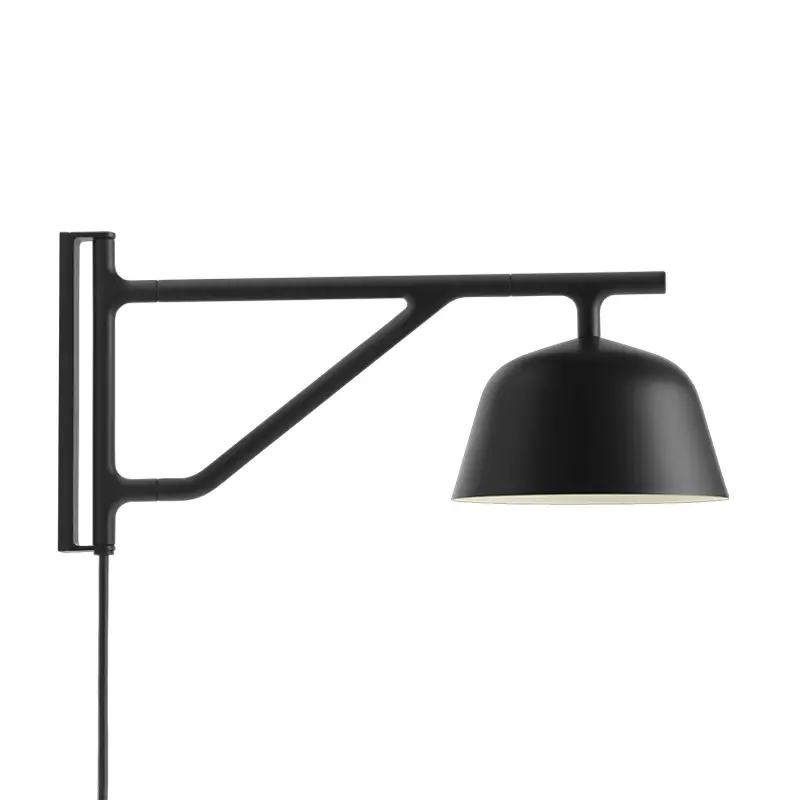 Wall light AMBIT WALL BlackMUUTO Pas Cher