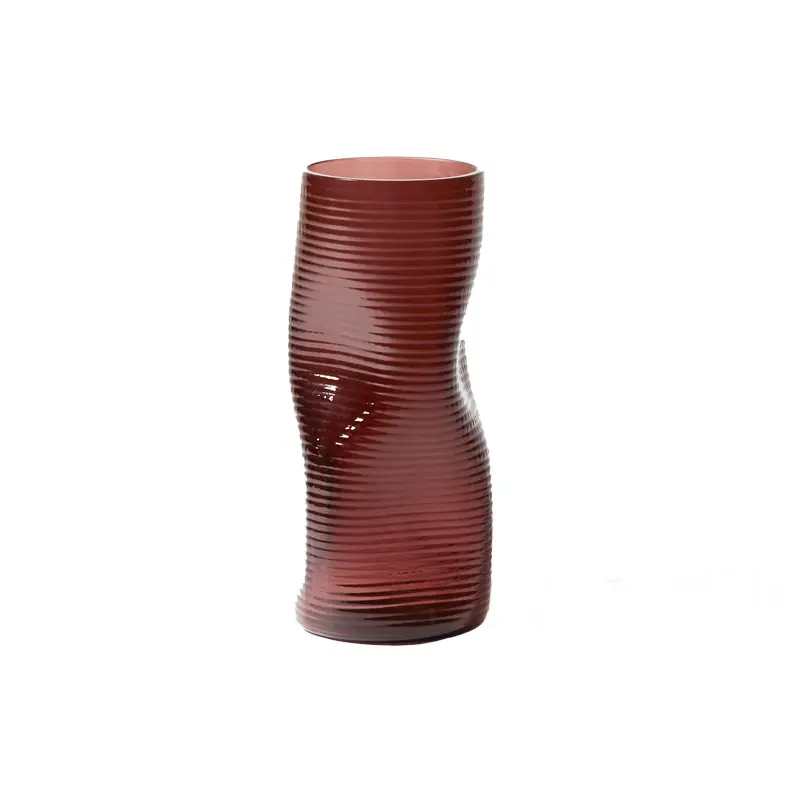 Réduction Vase CORAL vase H 34 Transparent amethystCASSINA