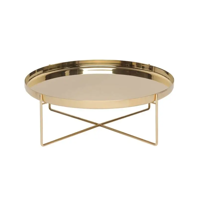 Achat Immédiat Coffee Table CM05 HABIBI Ø 57 x H 30 BrassE15