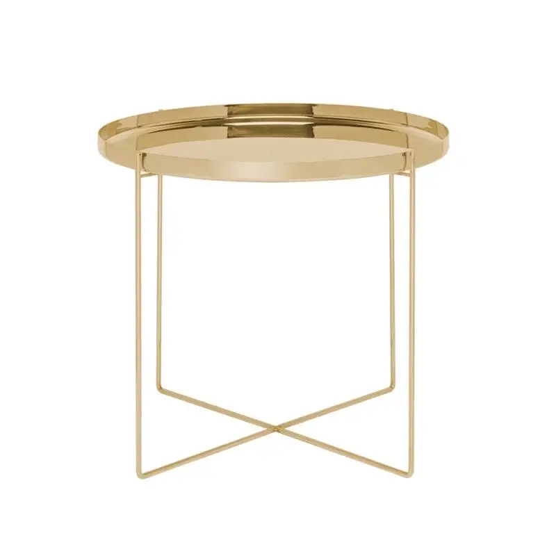 Side Table CM05 HABIBI Ø 57 x H 47 BrassE15 Expédié Aujourd'hui