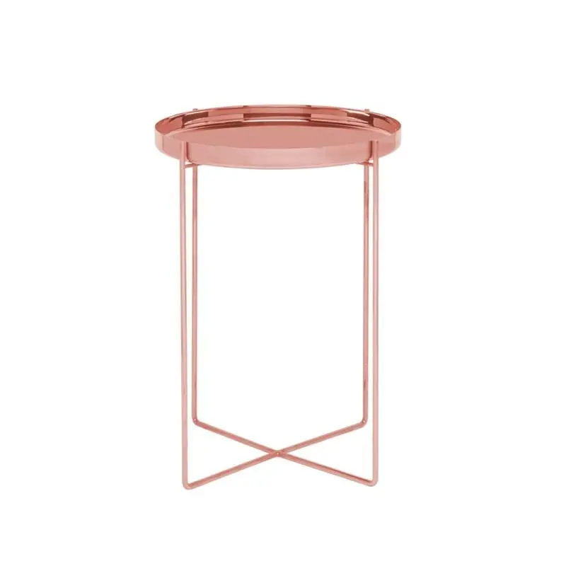 Prix Choc Side Table CM05 HABIBI Ø 37 x H 47 CopperE15