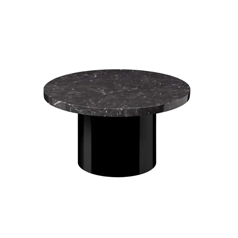 Remise Table basse CT09 ENOKI Ø 55 x H 30 NoirE15