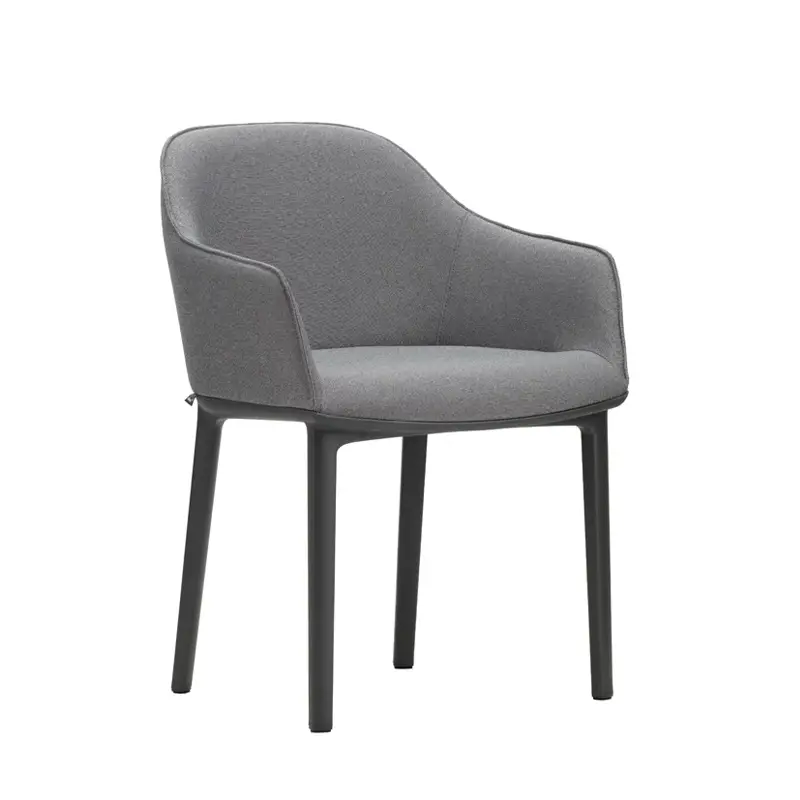 Dining Chair SOFTSHELL Sierra grey/black 74VITRA Livraison Express