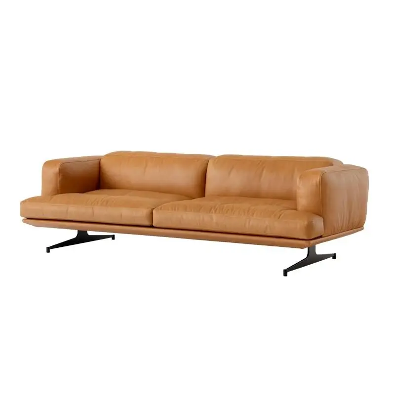 Canapé INLAND AV23 cuir Cuir cognacAND TRADITION Nouvel Arrivage
