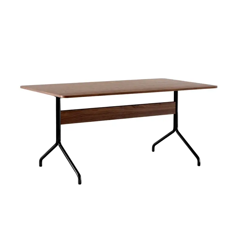 Nouveauté Dining Table PAVILION AV18 Walnut/ blackAND TRADITION