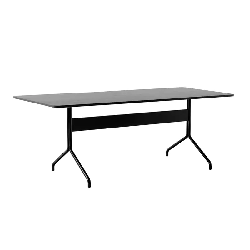 Dining Table PAVILION AV19 Black oak/ blackAND TRADITION Produit De Marque