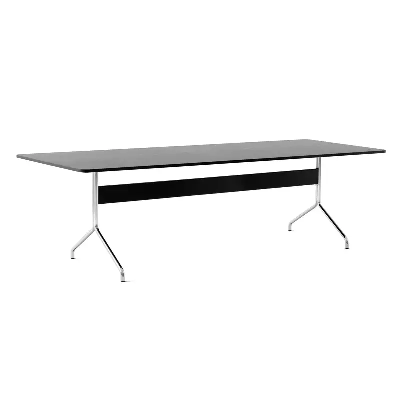 Table PAVILION AV24 Chêne noir/ chromeAND TRADITION Populaire