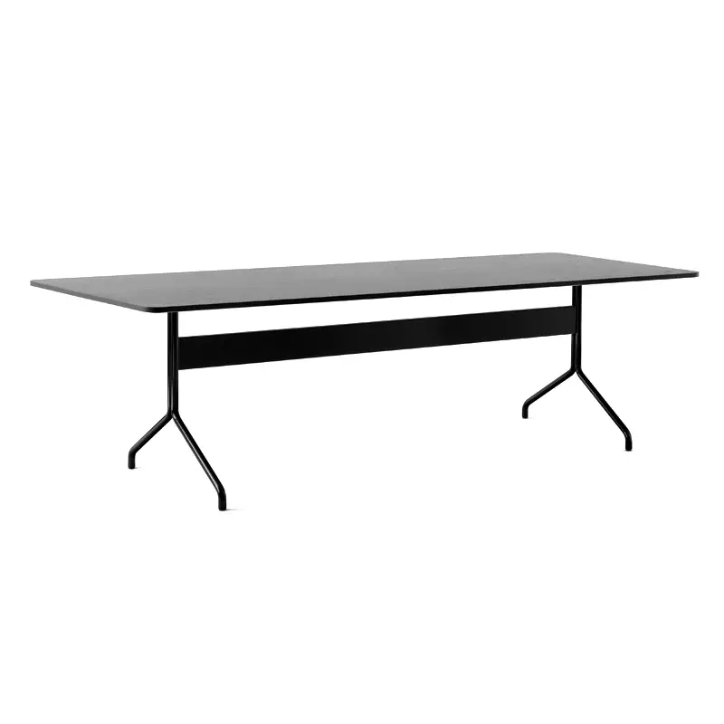 Dining Table PAVILION AV24 Black oak/ blackAND TRADITION Promotion Saisonnière