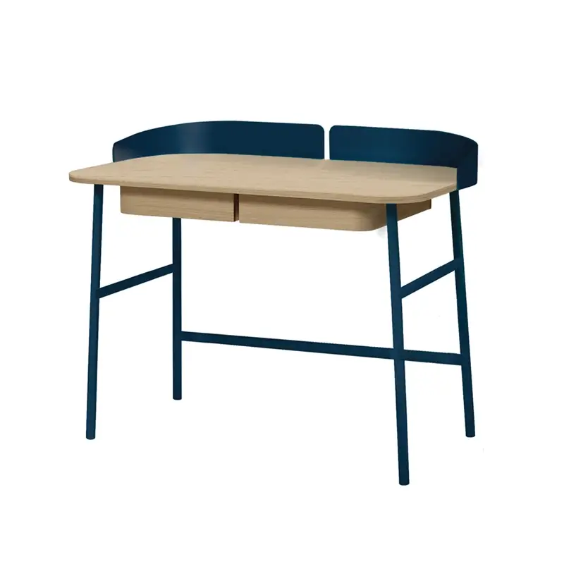 Bureau VICTOR Chêne/ bleu matHARTO Seulement Aujourd&rsquo;hui