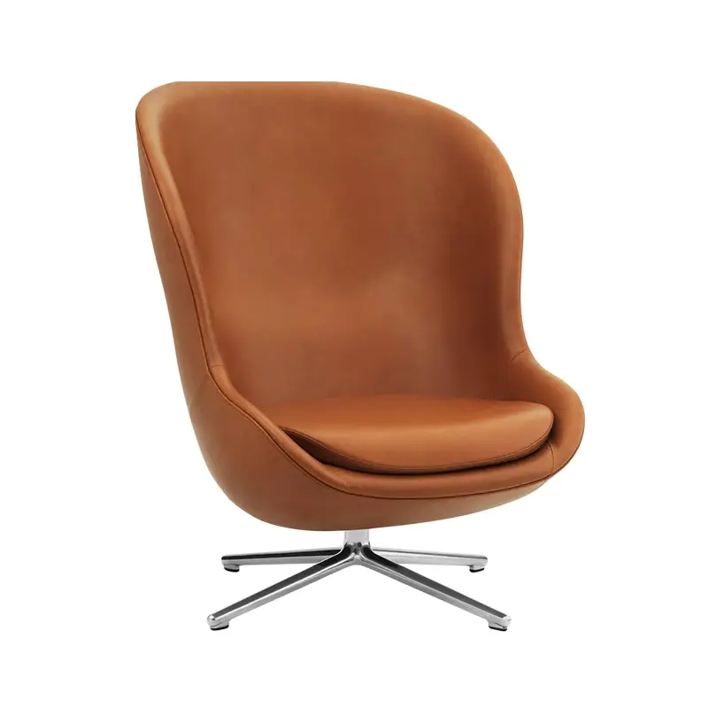 Super Prix Fauteuil HYG HIGH pivotant cuir Brandy 41574NORMANN COPENHAGEN