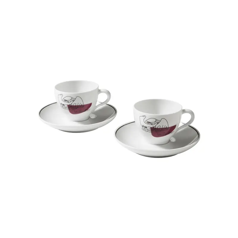 Coffee & Tea Coffee service for 2 PRUNIER WhiteCASSINA Retour Gratuit