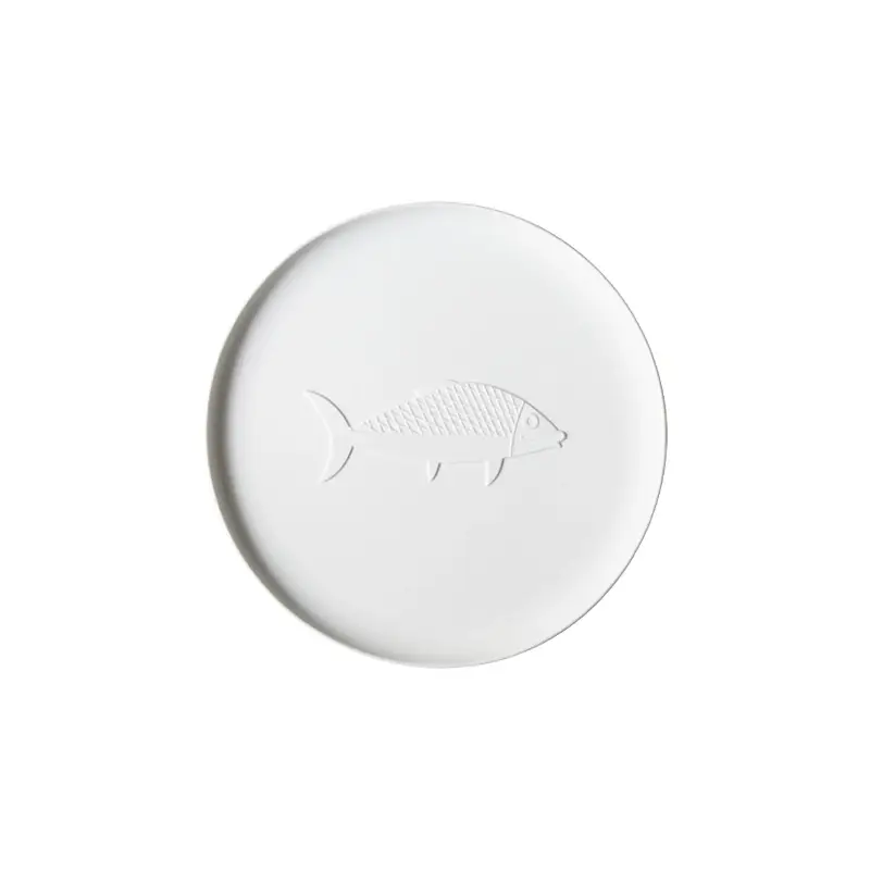 Remise Plateau, plat Plateau CHANDIGARH Poisson BlancCASSINA