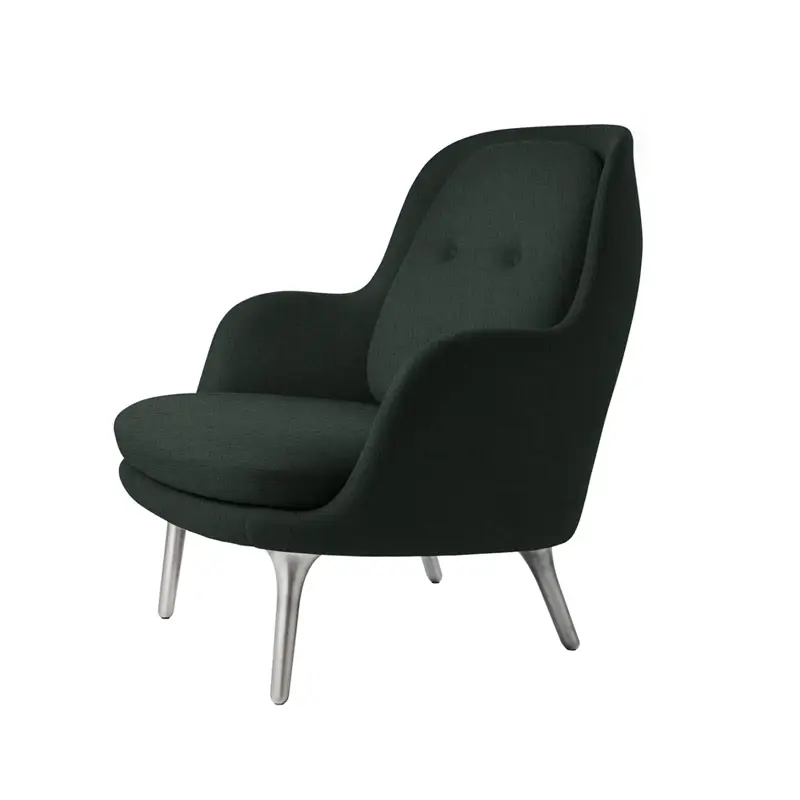 Commander Vite Easy chair FRI Dark green 1161FRITZ HANSEN
