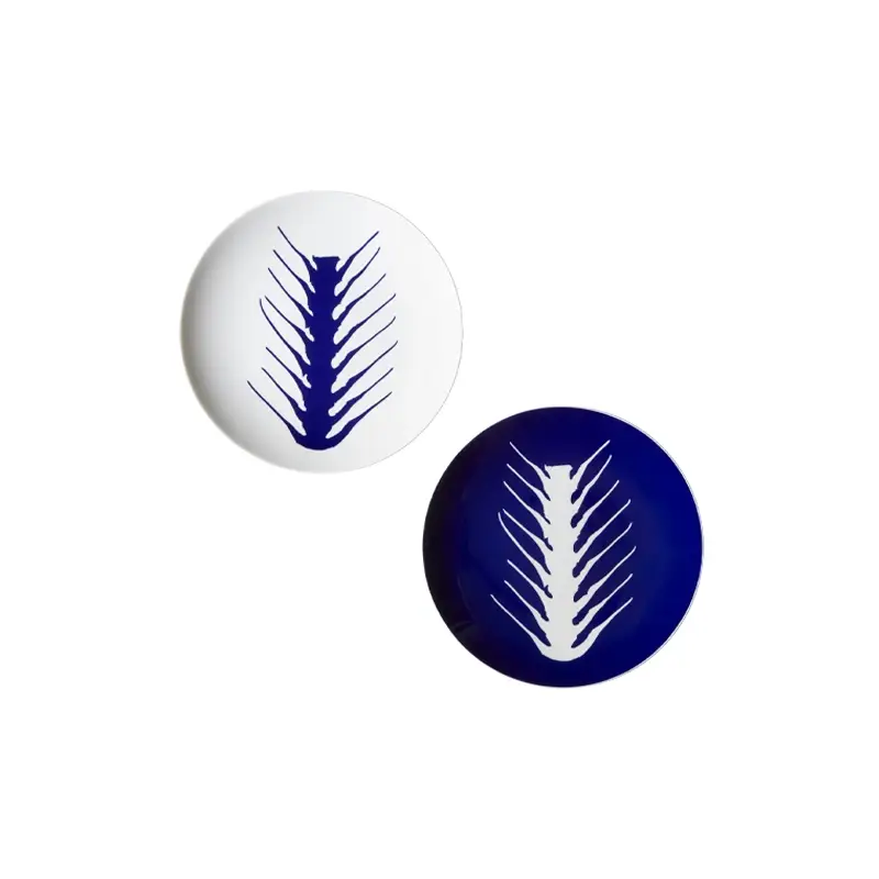 Commander Vite Plate Set of 2 dessert plates Ø 20.5 LE MONDE DE CHARLOTTE PERRIANDCASSINA