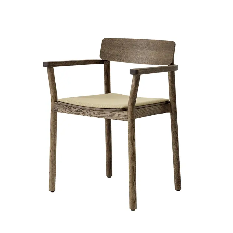 Chaise BETTY TK11 tissu Chêne fumé/Fiord 0422AND TRADITION Acheter Direct