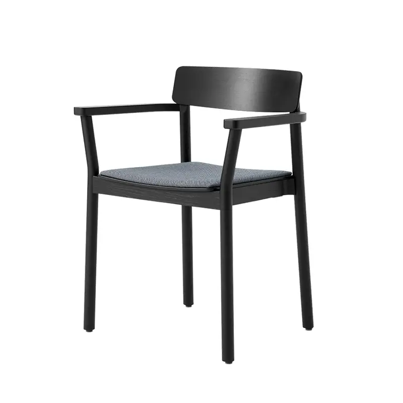 Nouvelle Collection Chaise BETTY TK11 tissu Chêne noir/Quartet 0154AND TRADITION