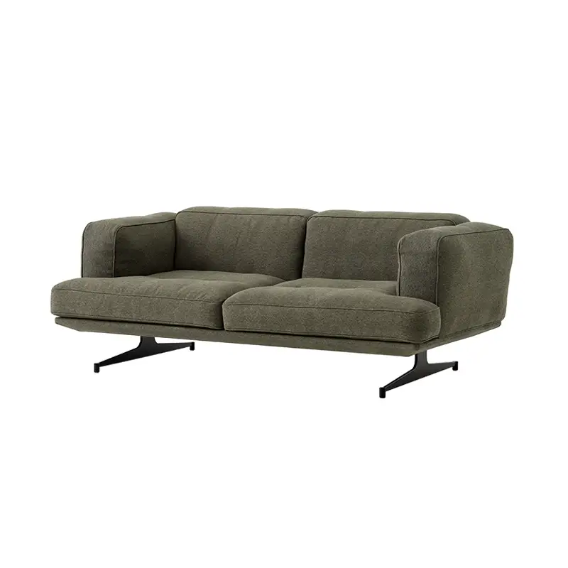 Seulement Aujourd'hui Sofa INLAND AV22 Clay 0014 fabricAND TRADITION