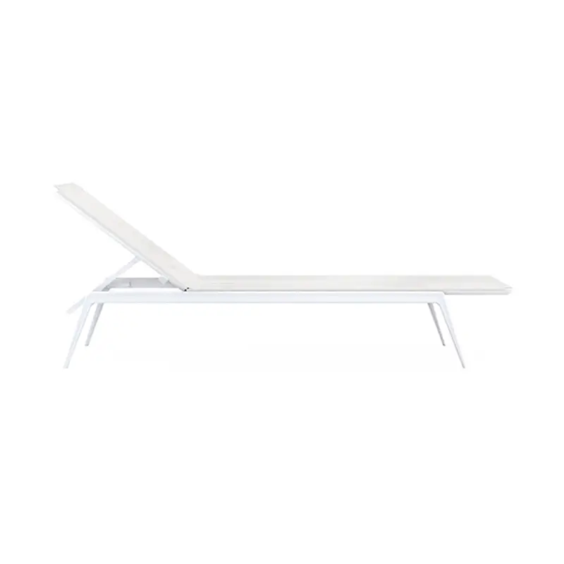 Usine Directe Outdoor Bench and Sunlounger Sun lounger BRANCH WhiteTRIBU