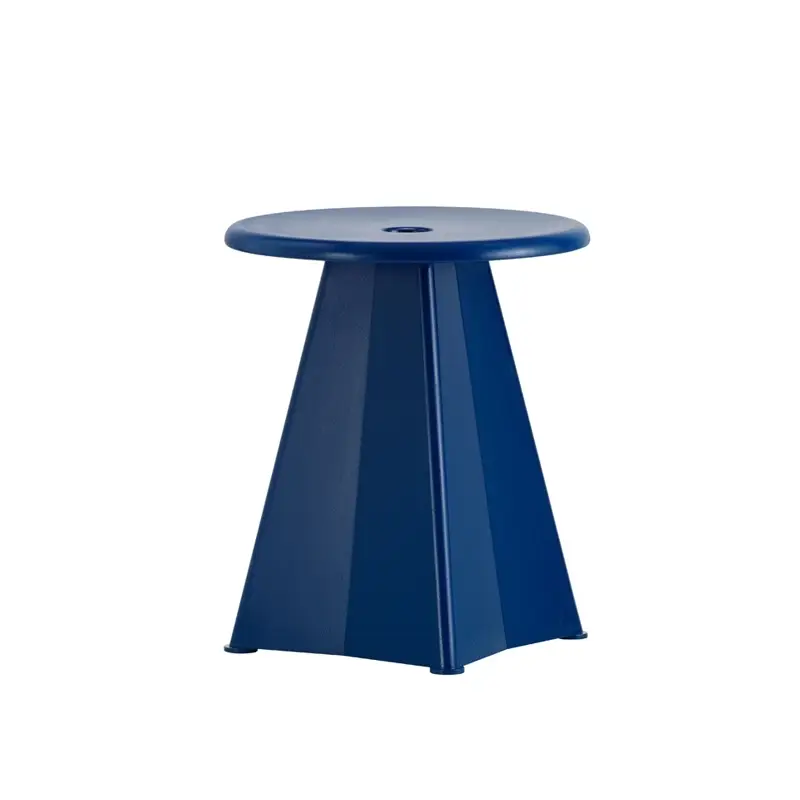 Meilleure Vente Tabouret TABOURET MÉTALLIQUE Prouvé Bleu MarcouleVITRA