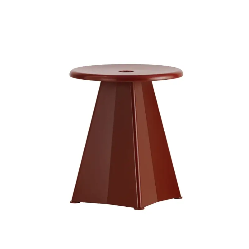 Vente Flash Tabouret TABOURET MÉTALLIQUE Rouge japonaisVITRA