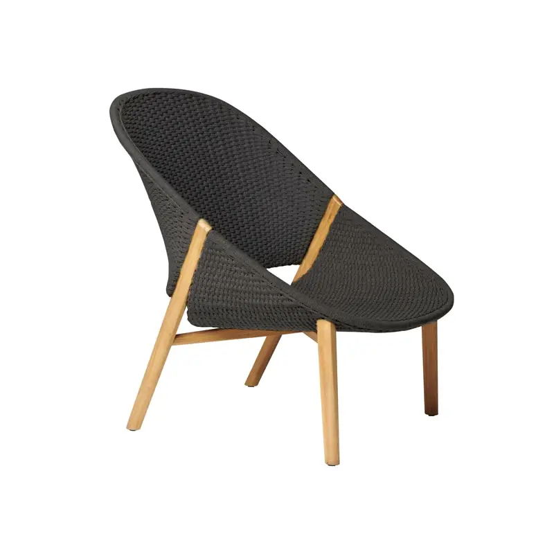 Prix Promo Outdoor Lounge Chair ELIO Wengé armchairTRIBU