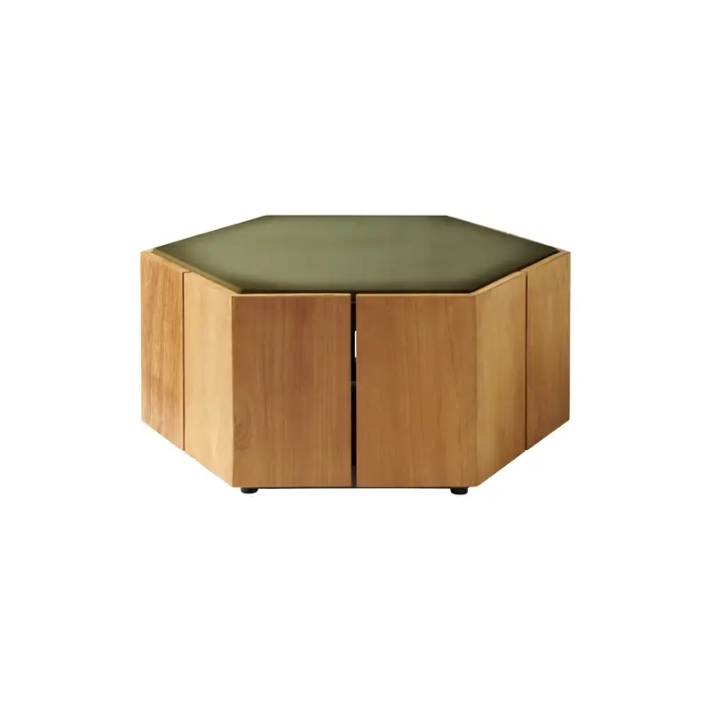Table basse extérieure Table basse HEXAGON MousseTRIBU Pas Cher