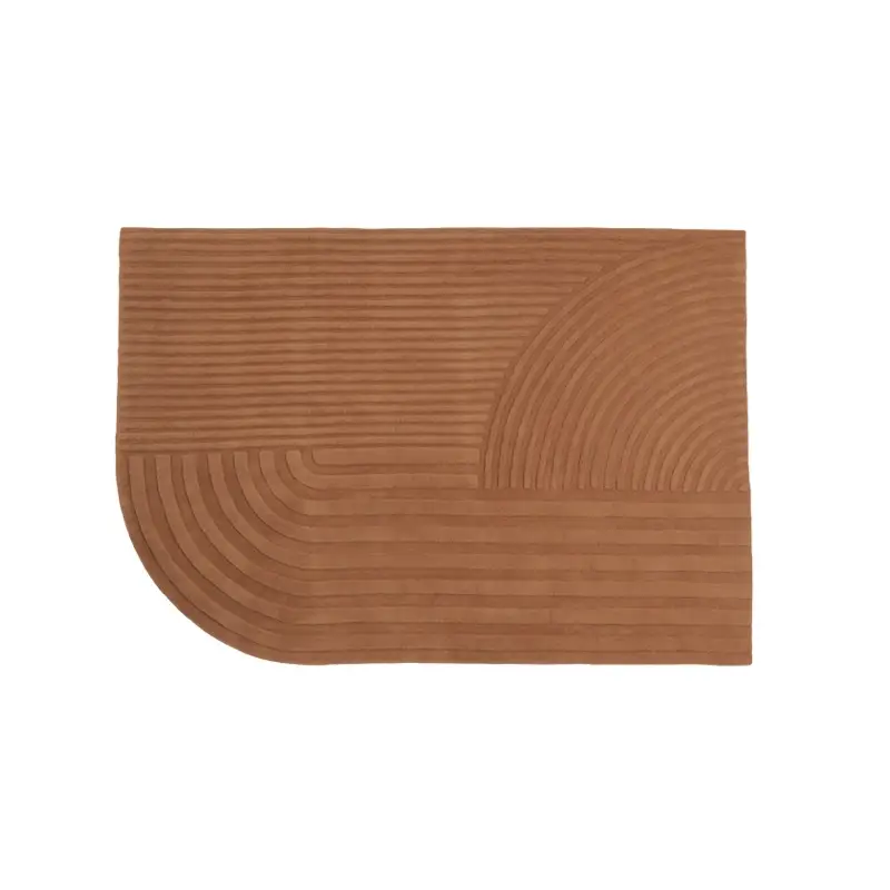 Rug RELEVO burnt orange carpetMUUTO Bon Marché
