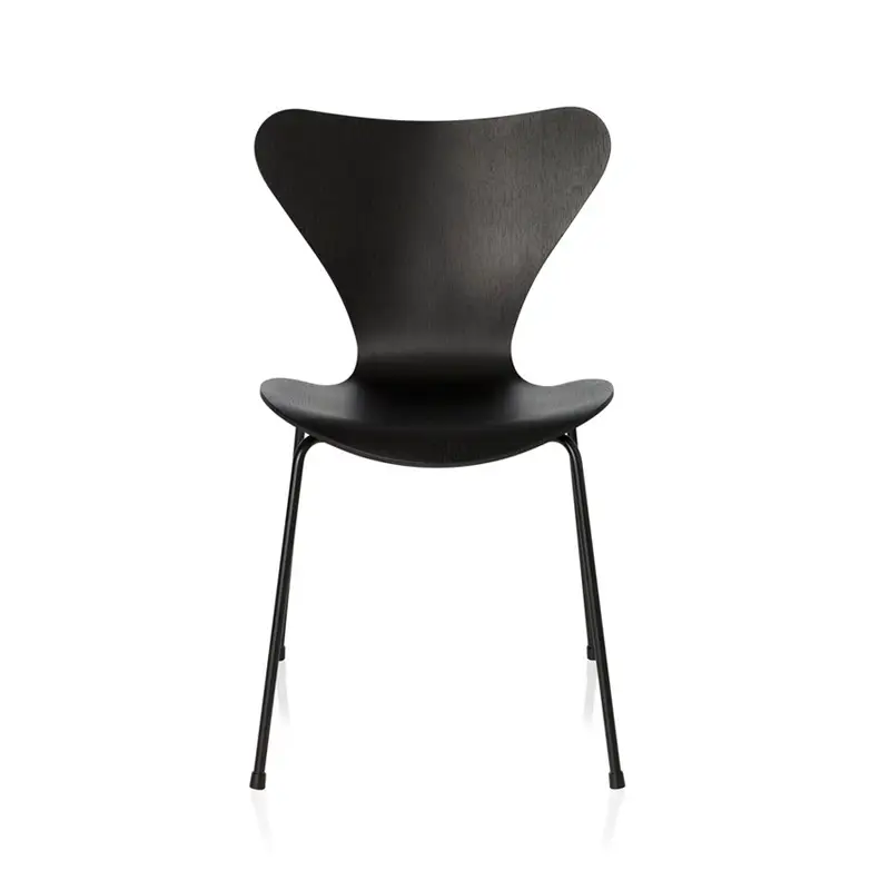 Prix Bas Dining Chair SERIE 7 Monochrome BlackFRITZ HANSEN