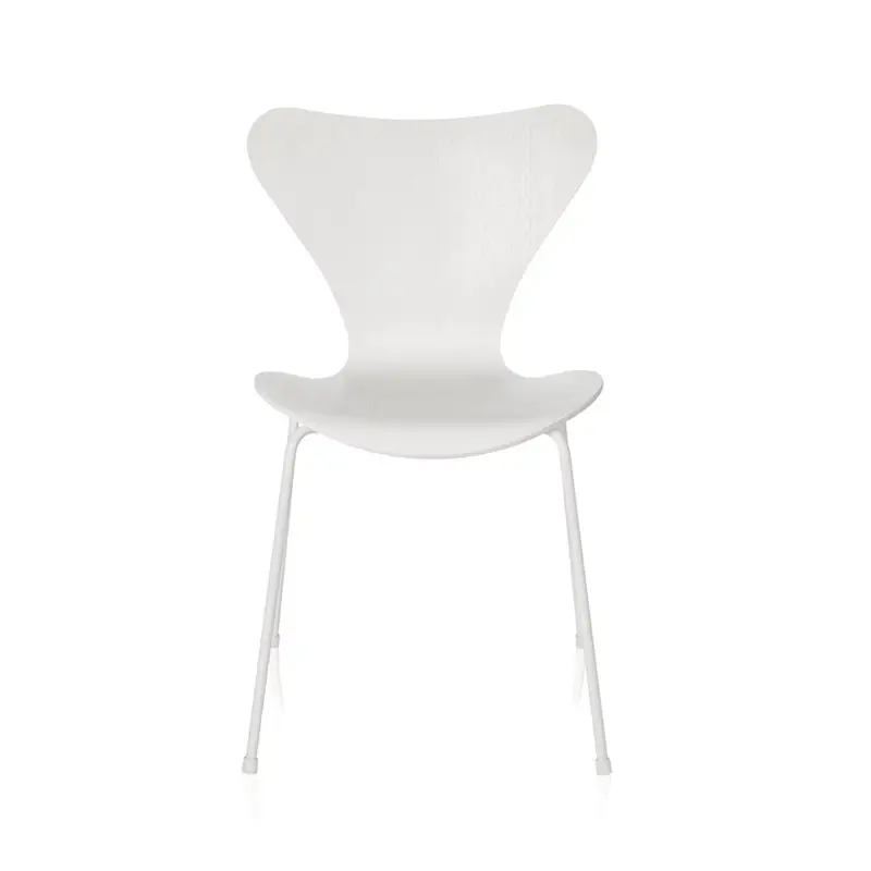 Dining Chair SERIE 7 Monochrome WhiteFRITZ HANSEN Top Vente
