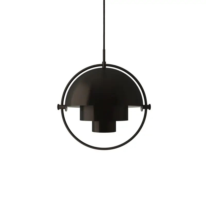 Livraison Express Pendant Light MULTI-LITE Small Black brassGUBI