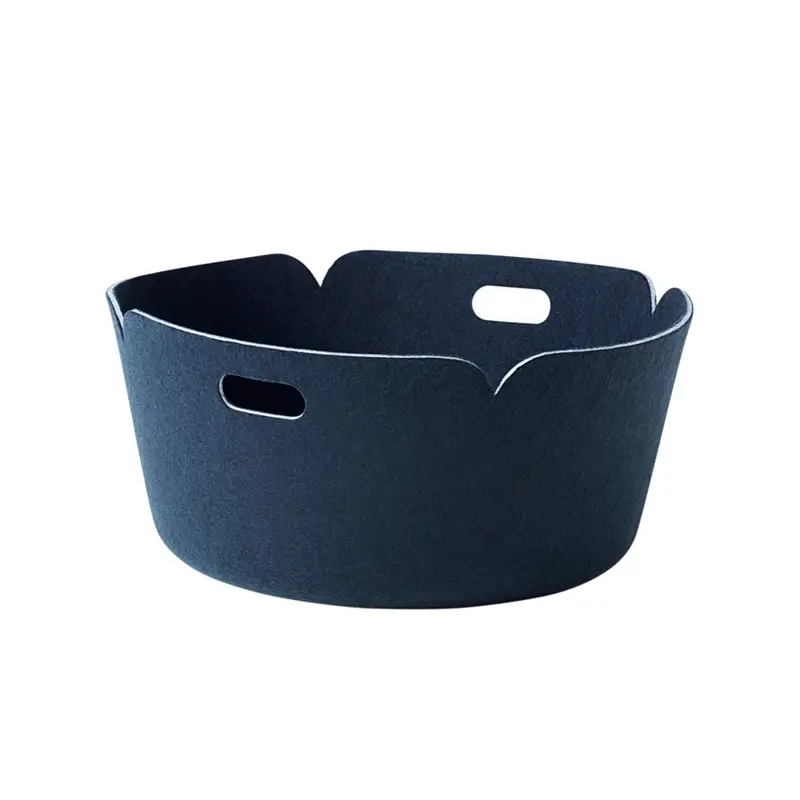 Bon Marché Small Storage Solution RESTORE ROUND Midnight blueMUUTO