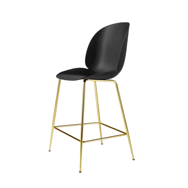 Expédié Aujourd'hui Bar Stool BEETLE COUNTER H 65 BlackGUBI