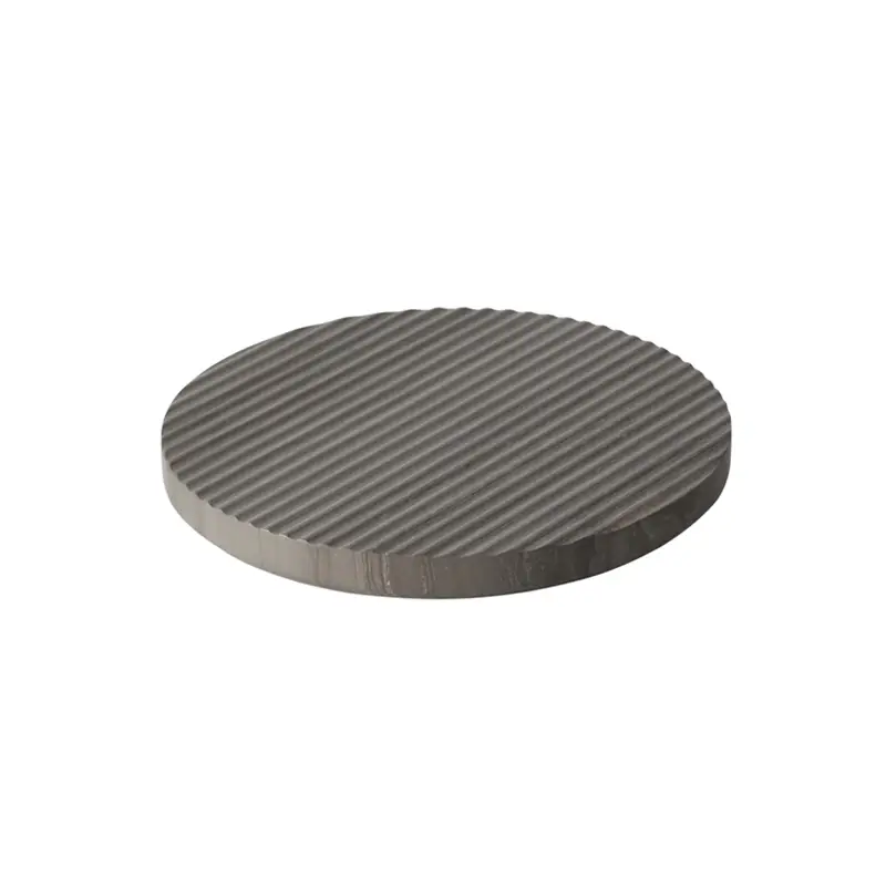 Nouveauté Accessoire de cuisine Dessous de plat rond GROOVE GrisMUUTO