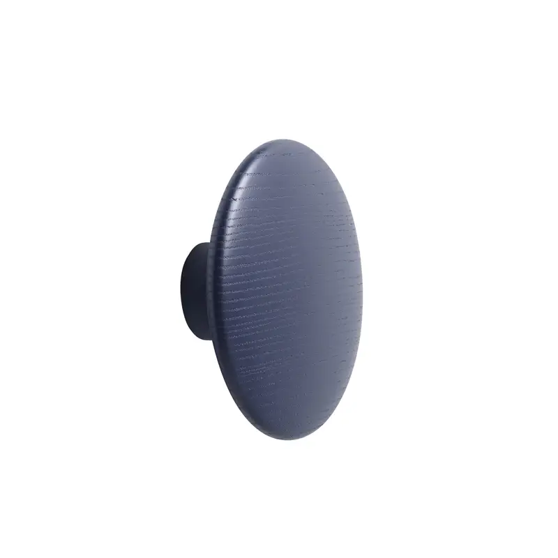 Wall Hook DOTS coat hook Ø 17 Midnight blueMUUTO Expédition Rapide