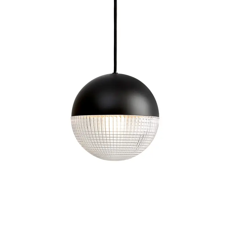 Acheter Direct Pendant Light LITTLE LENS FLAIR Matt blackLEE BROOM