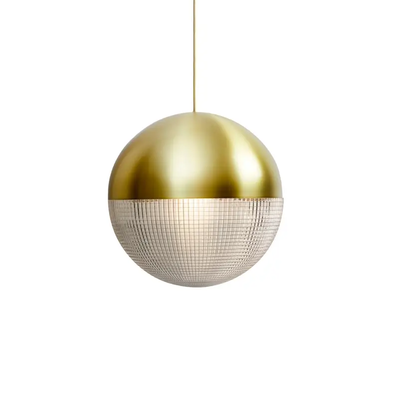 Acheter Direct Pendant Light LENS FLAIR Brushed brassLEE BROOM