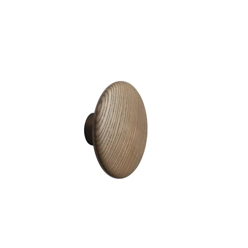 Wall Hook DOTS coat hook Ø 13 Dark brownMUUTO Promotion Saisonnière
