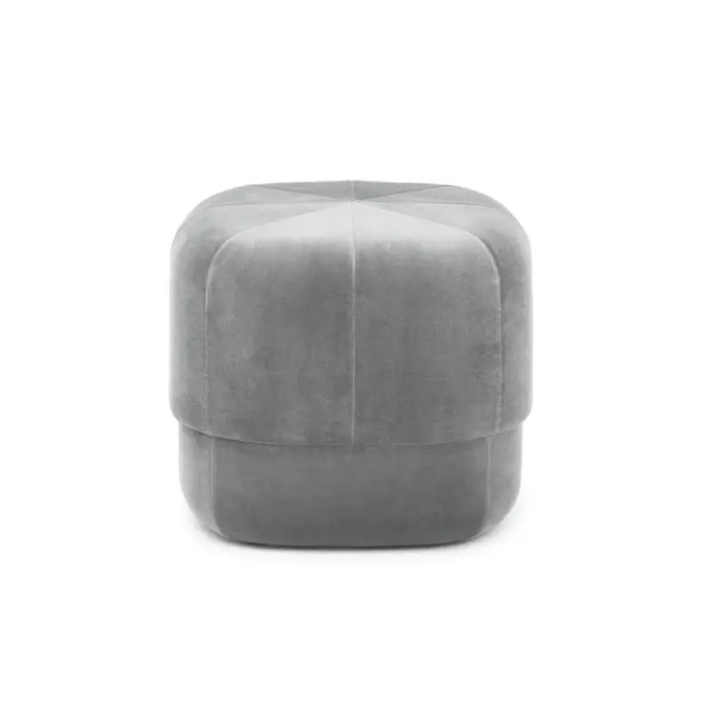 Pouf CIRCUS Small Velours grisNORMANN COPENHAGEN Offre Spéciale