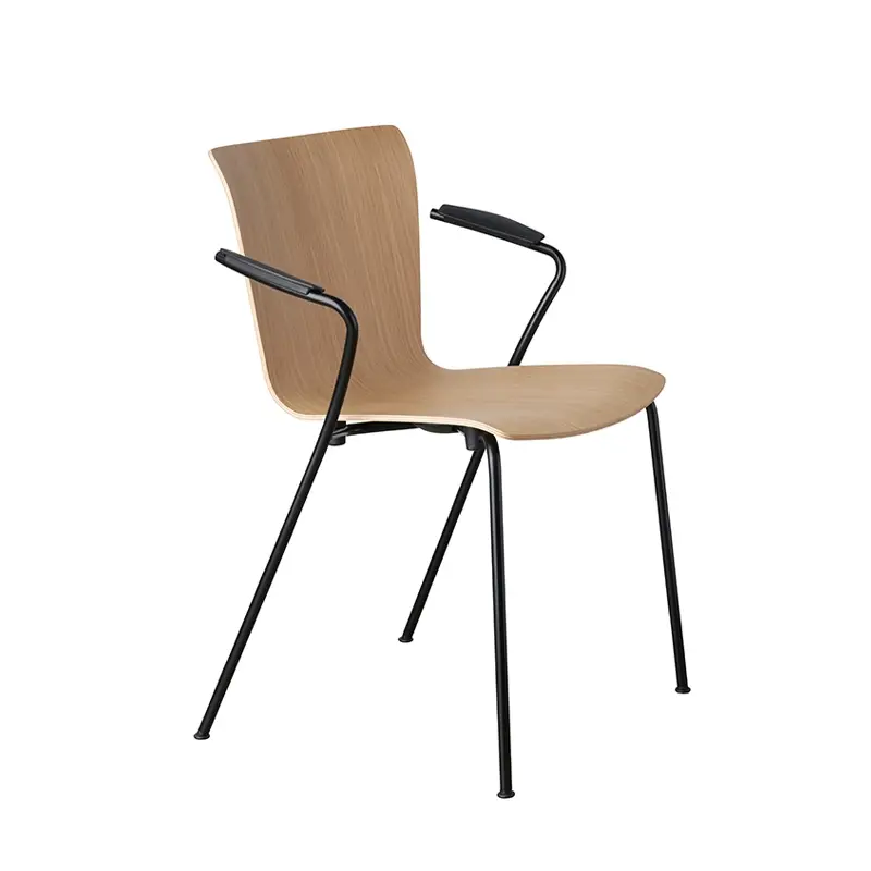 Dining Chair VICO DUO with armrests OakFRITZ HANSEN Livraison Express