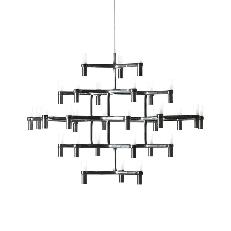 Pendant Light CROWN MAJOR Polished aluminiumNEMO LIGHTING Satisfait Ou Remboursé