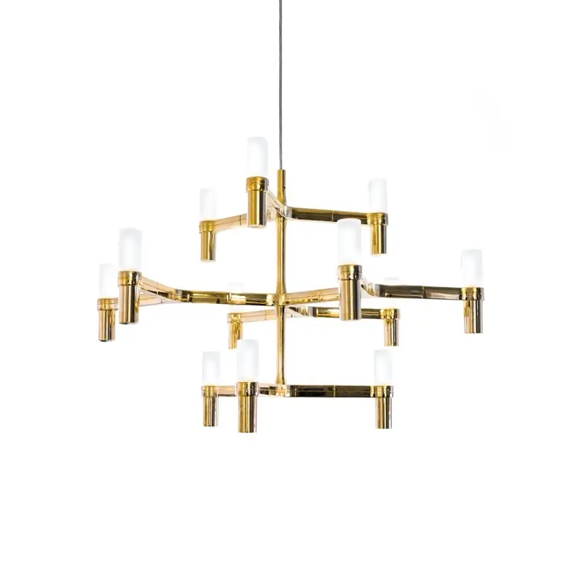 Commander Vite Pendant Light CROWN MINOR Gold-platedNEMO LIGHTING