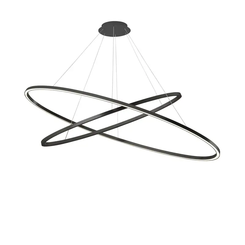 Réduction Suspension ELLISSE DOUBLE NoirNEMO LIGHTING