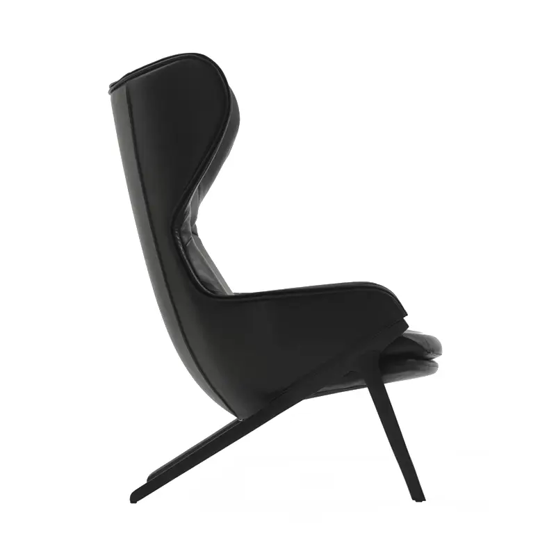 Easy chair 395 P22 BlackCASSINA Meilleur Prix